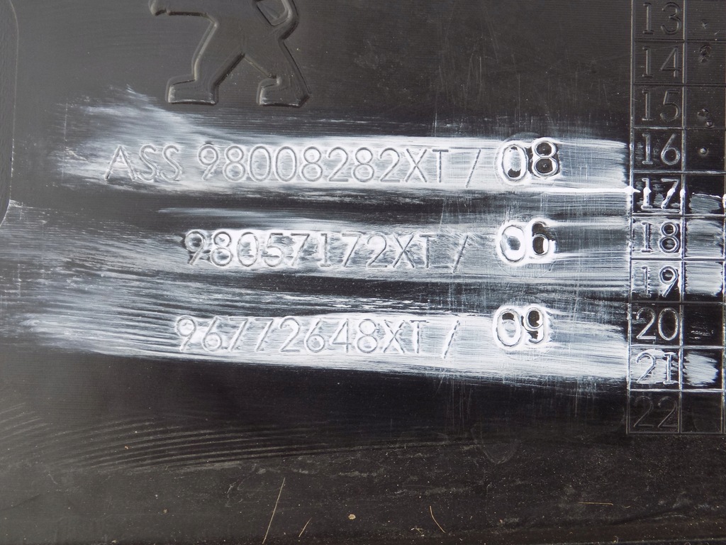 фото №8, Жабо peugeot 308 t9 ii 98008282xt