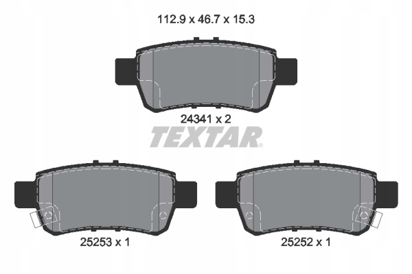 фото №2, Тормозные колодки ham. honda odyssey 02-