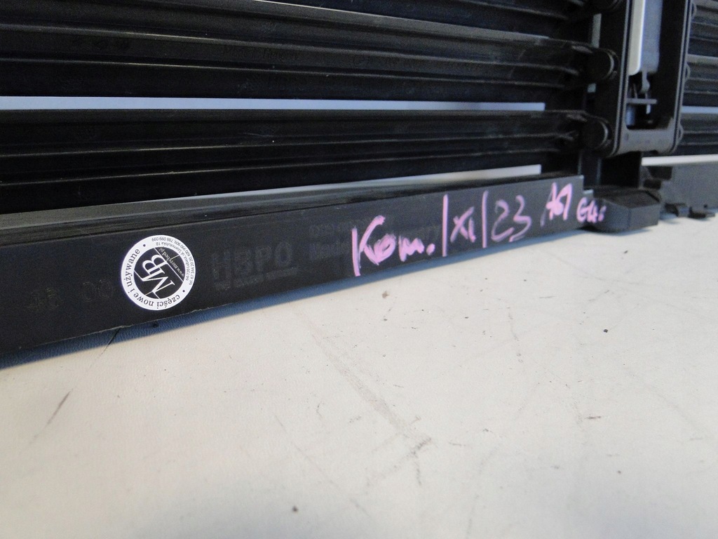 фото №9, Mercedes glb x247 247 повітропровід повітря жалюзі шторка нижня тунель