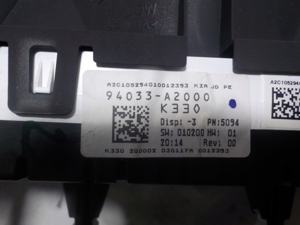 фото №7, Kia ceed ii 2017r 1.6 лічильник прилади 94033-a2000