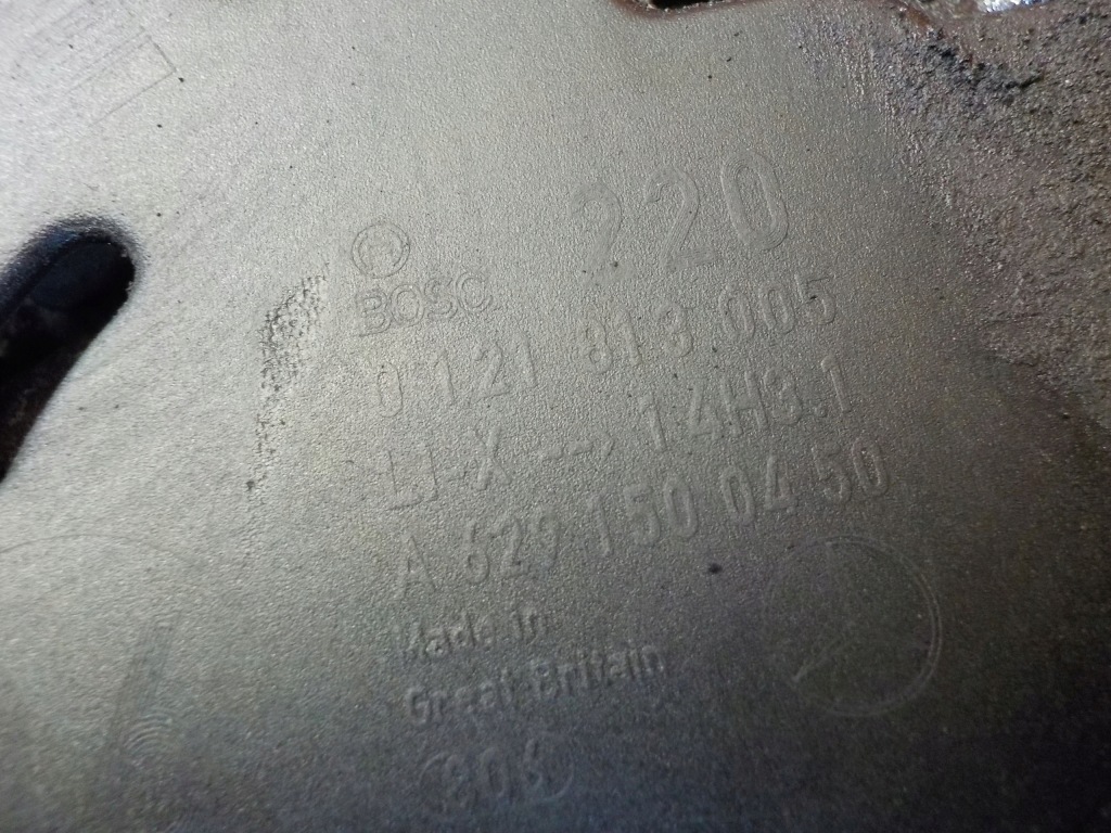 фото №5, Mercedes ml w164 4.0 cdi генератор a6291500450