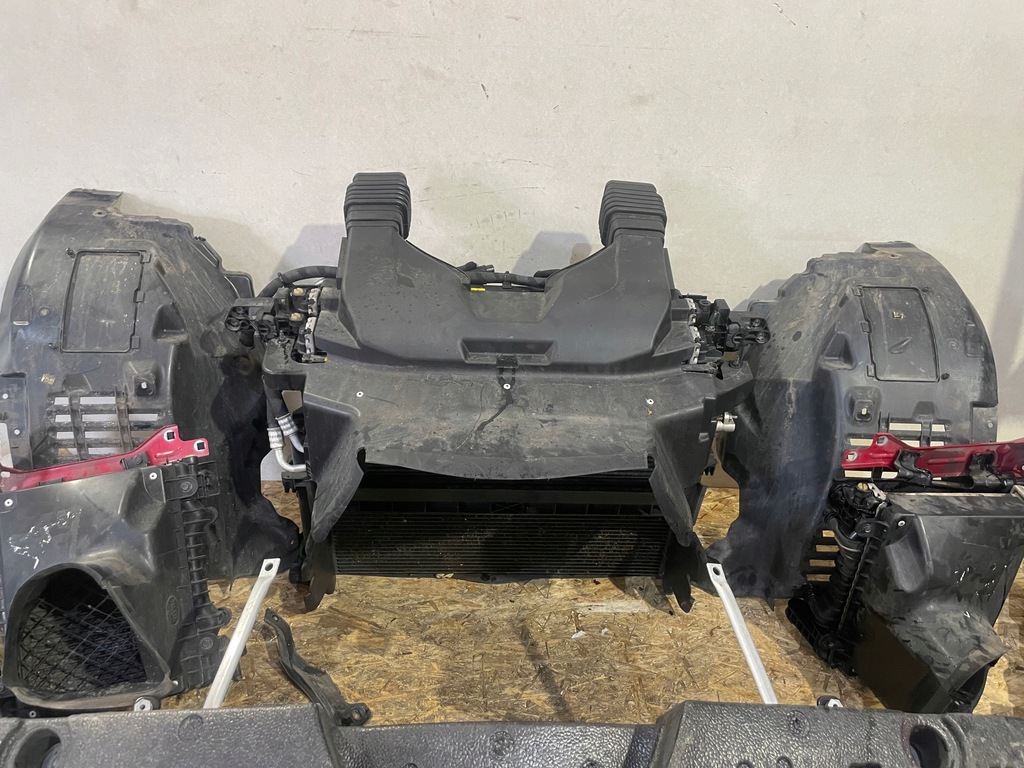 фото №9, Alfa romeo giulia quadrifoglio 2.9 qv перед kompletny бампер капот лампи