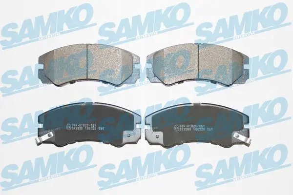 Тормозные колодки тормозные перед 5sp565 samko isuzu opel Цена