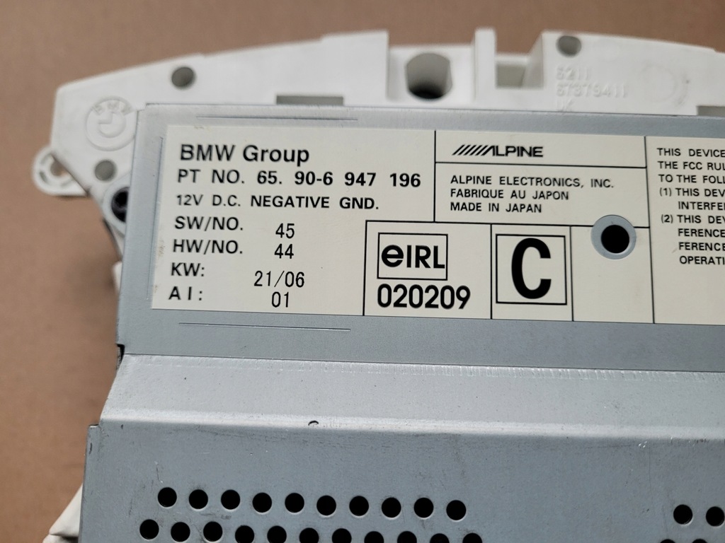 фото №8, Дисплей навигации экран mini r52 r53 65906947196 alpine