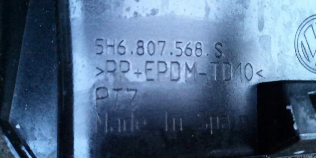 фото №6, Бампер задний задняя vw golf viii 8 5h6 r line 5h6807568s 2019-