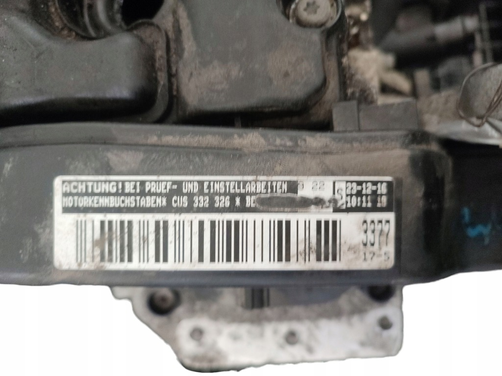 фото №9, Двигатель блок двигателя skoda rapid 1.4 tdi 90km 66kw cusb cus 156 tyś