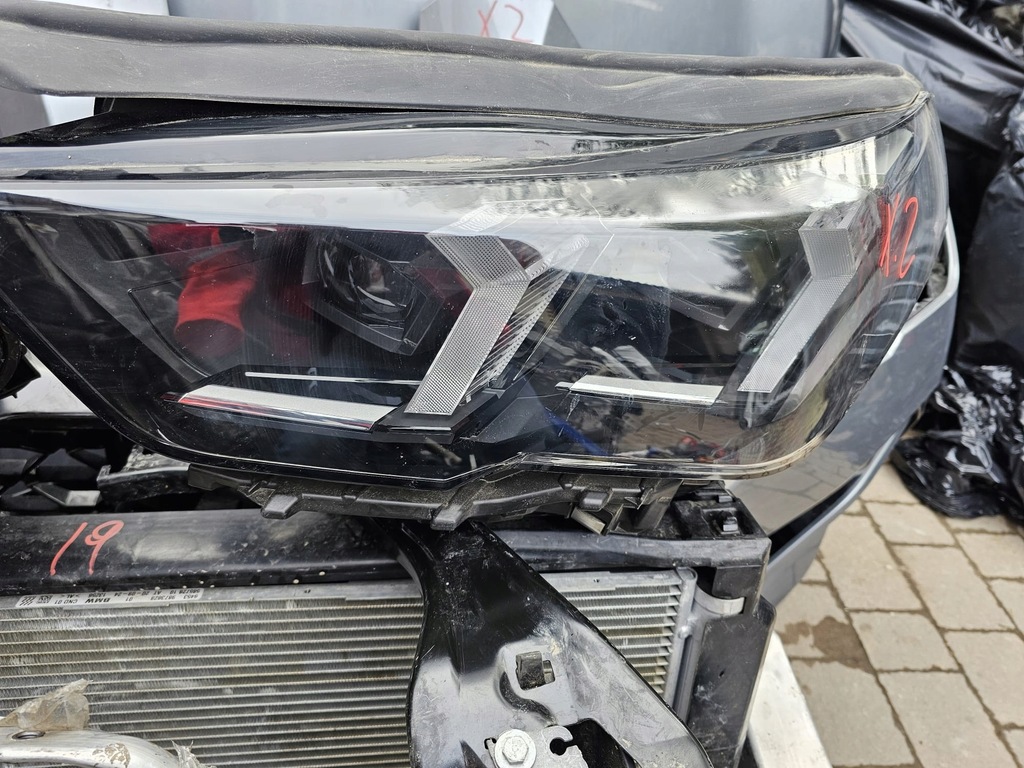 фото №11, Бампер капот лампа pas передній комплект bmw x2 u10