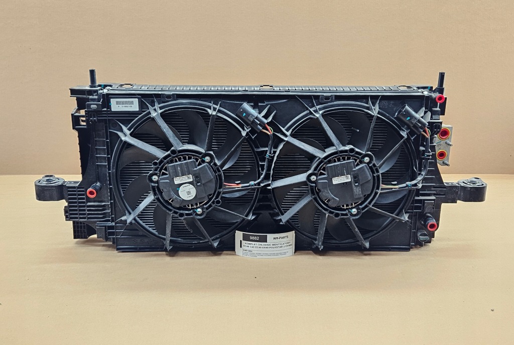 фото №1, Комплект радіатор вентилятори volvo xc40 c40 ec40 ex40 polestar 2 ev400