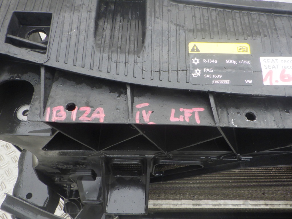 фото №11, Ibiza iv pas передний усилитель передний радиатор