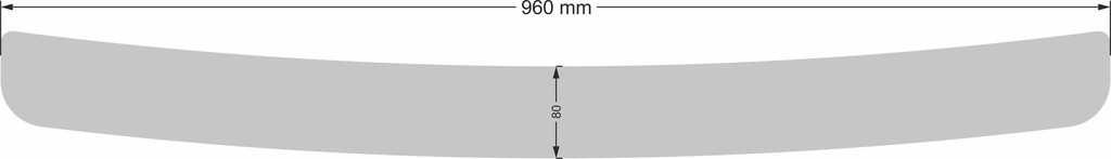фото №9, Молдинг na бампер toyota corolla verso ii 05-09