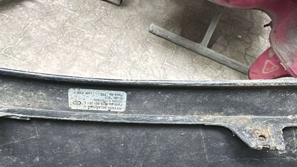 фото №5, Volkswagen beetle 1997- бампер передний перед