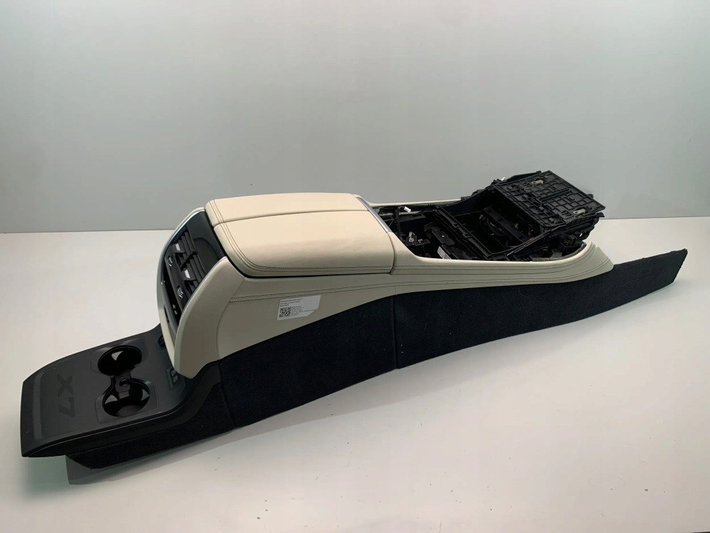 фото №5, Bmw x7 g07 туннель средний подлокотник elfenbein weiss nappa