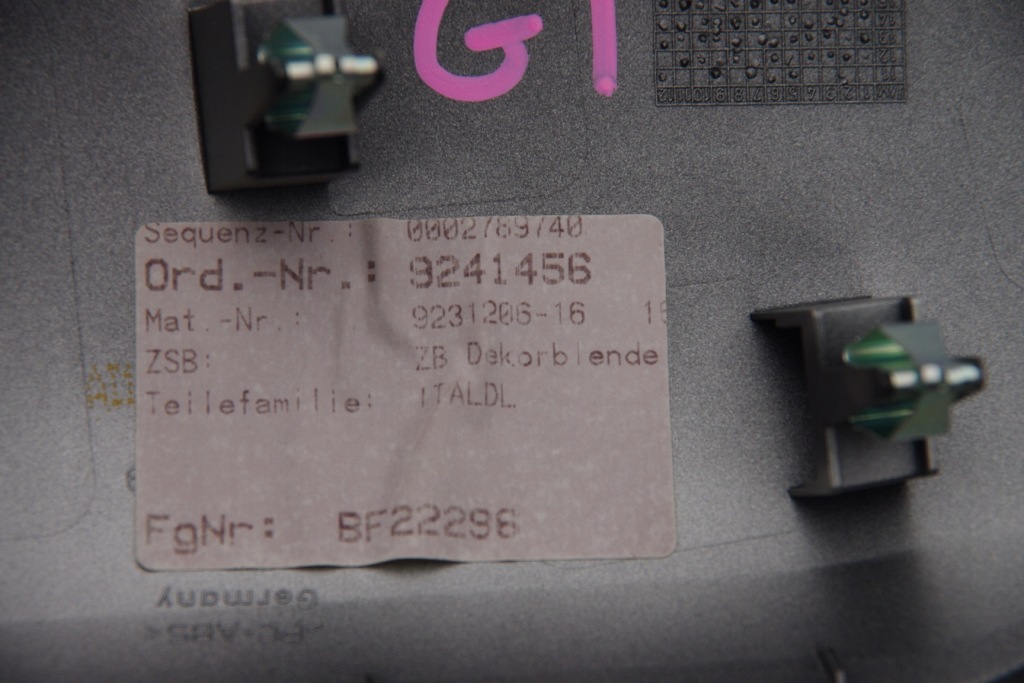 фото №9, Рамка декоры панели решётки воздуховод накладки декоративные bmw 3 f34 gt