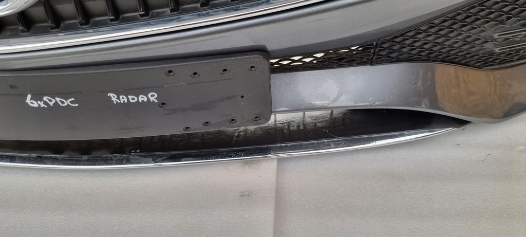 фото №11, Mercedes w206 c-klasa c klasa бампер перед передній 6xpdc радар