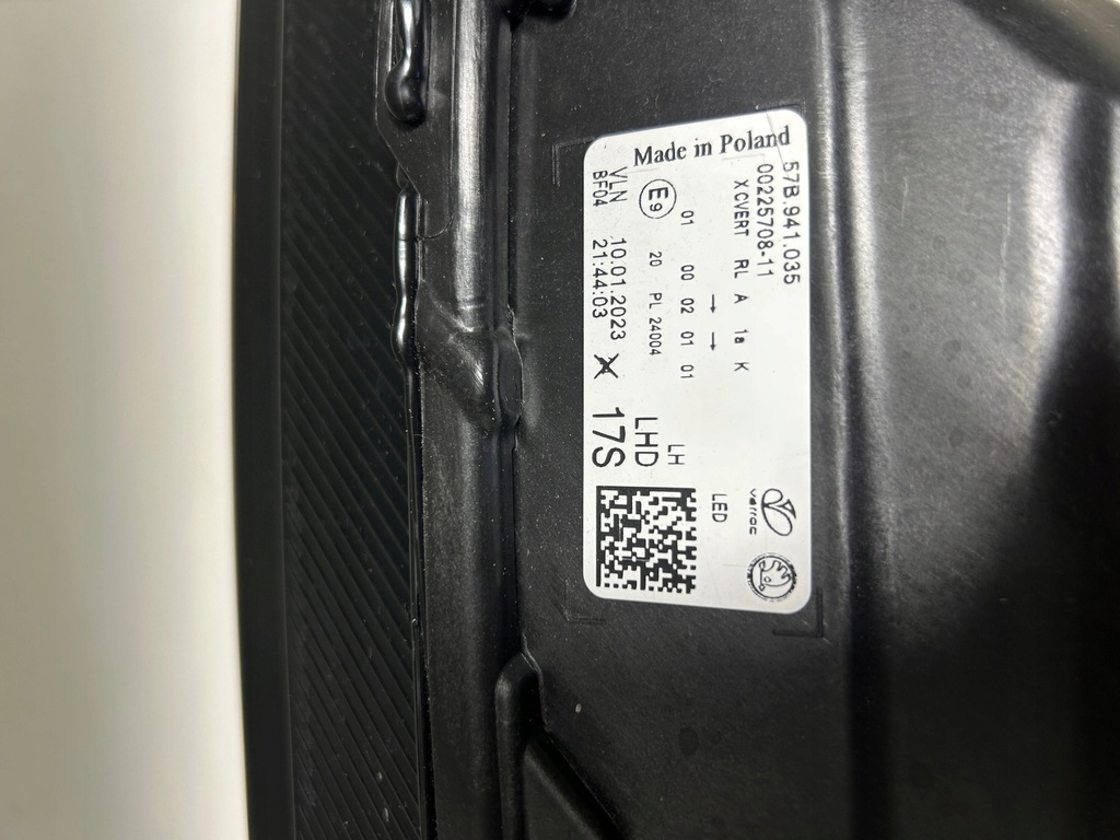 фото №10, Skoda karoq lift 2022 лампа левая 57b941035