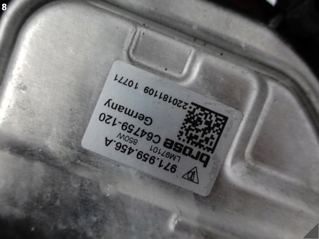 фото №9, Porsche panamera 971 bentley continental gt 3sa вентилятор корпус перед