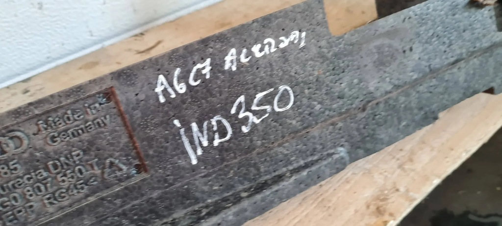 фото №6, A6 c7 4g lift allroad абсорбер пена бампера перед 4g0807550t