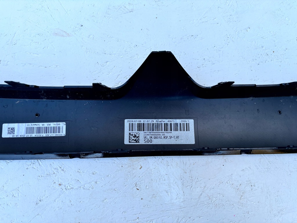 фото №10, Bmw 5 g60 g61 m-pakiet 22- решітка бампера середня перед 51115a36022