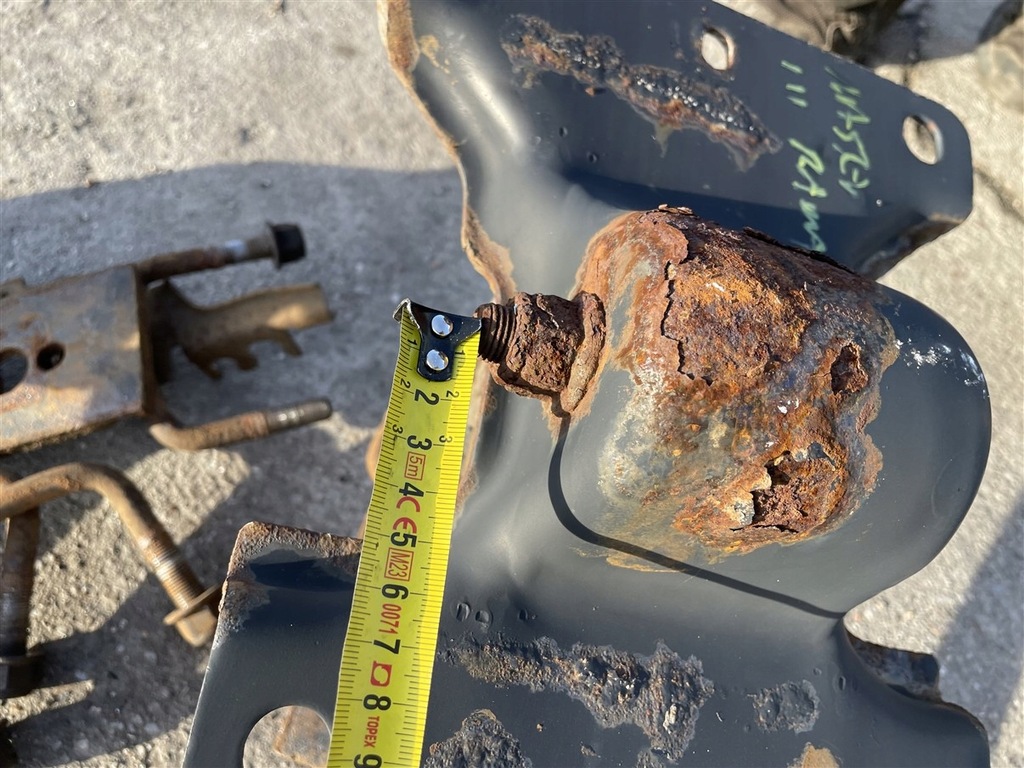 фото №6, Рессоры подвеска задняя + хомуты крепления рама renault master 3 iii iv 4