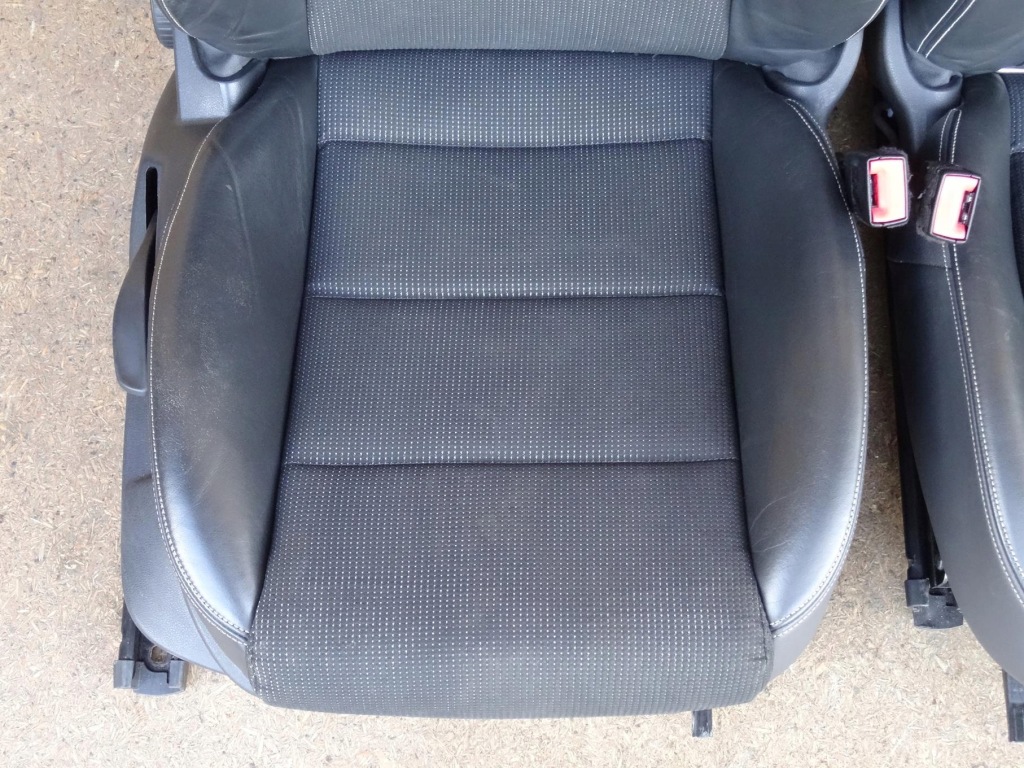 фото №10, Audi a3 8p 8p3 3d s-line lift оббивка сидіння заднє сидіння підігрів з підігрівом