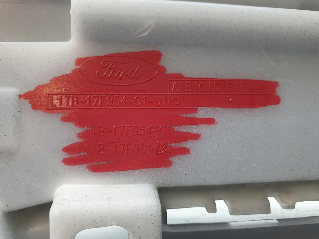 фото №13, Накладка спойлер dół накладка-спойлер бампера задня ford puma st line l1tb-17f954-c1