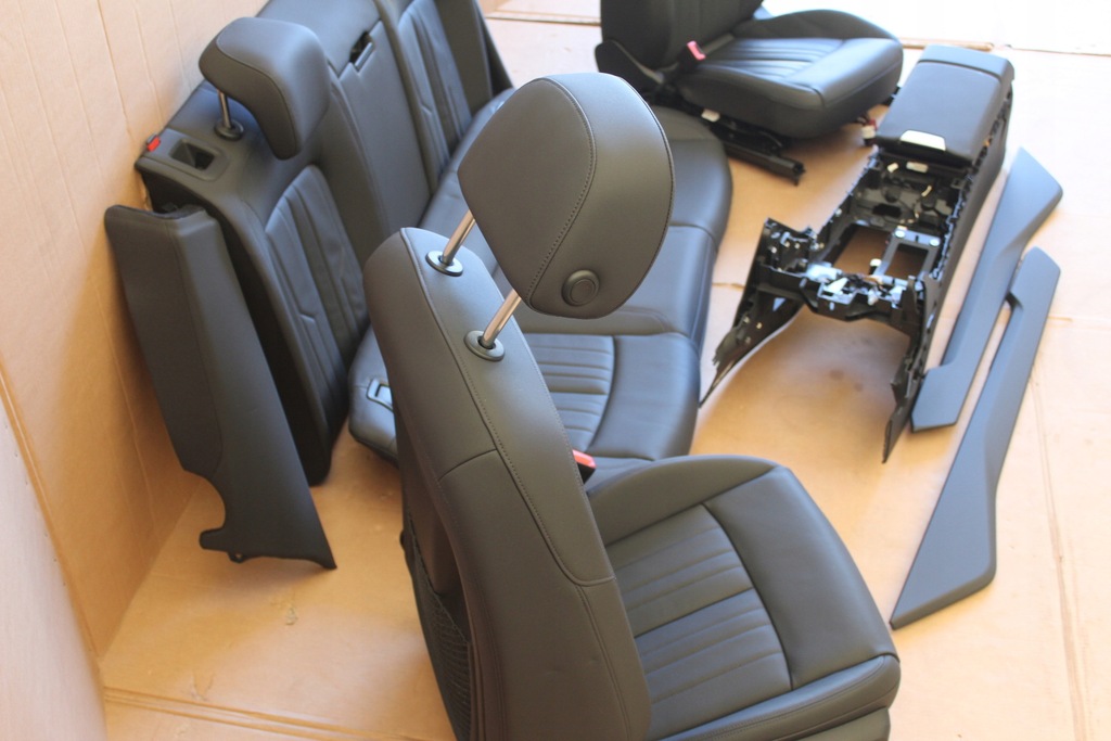 фото №11, Сиденья комплект кожа обшивки audi a7 4k