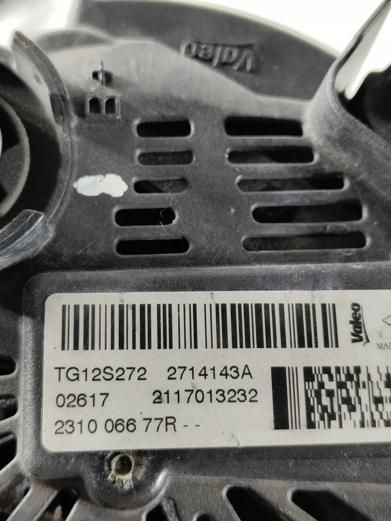 фото №7, Renault captur i clio iv lift sandero ii 0.9 1.2 tce генератор оригинал