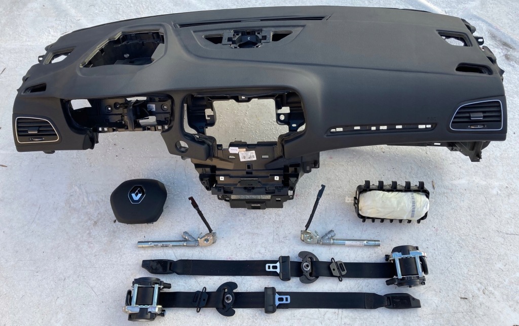 фото №1, Renault megane 4 hud панель приладів панель приладів консоль подушки безпеки