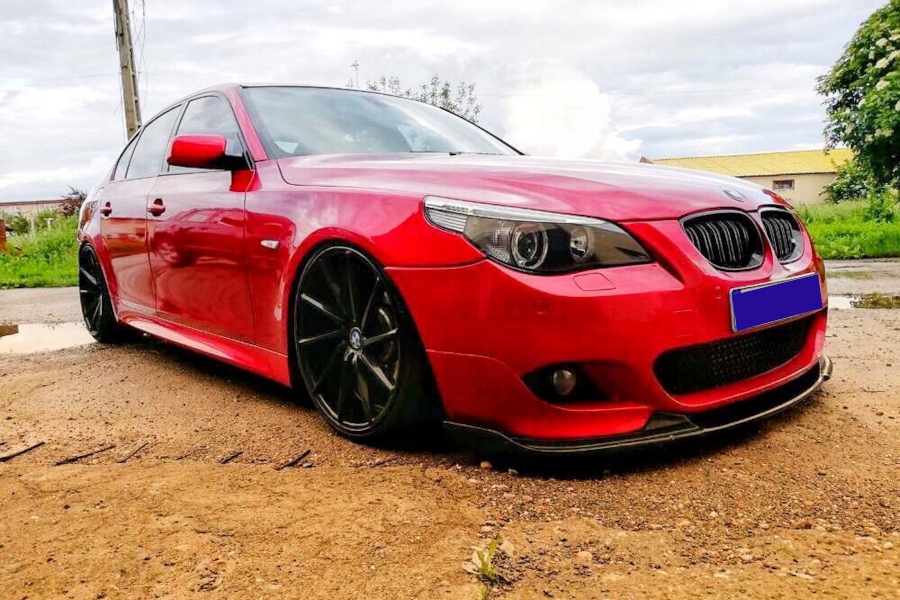 фото №12, Накладка бампера передний do bmw 5 e60 e61 2003-2010 mtech mpakiet