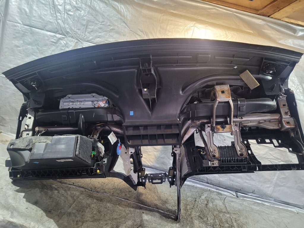 фото №13, Панель приладів приладова pod navi + подушка безпеки пасажира + бардачок peugeot 308 i 5d 09r