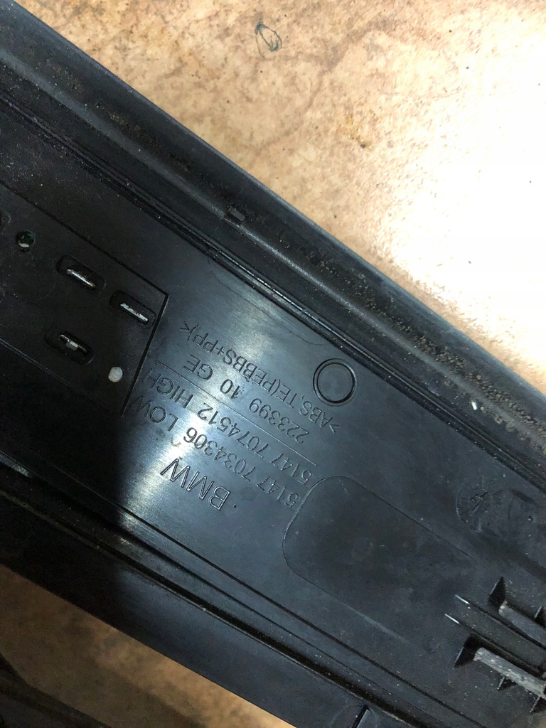 фото №10, Bmw e60 e61 07' молдинг поріг перед задня