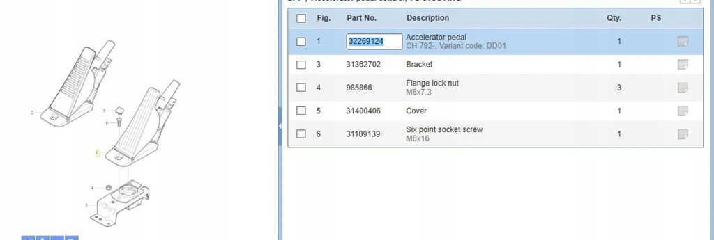 фото №6, Volvo s60 2019 педалі
