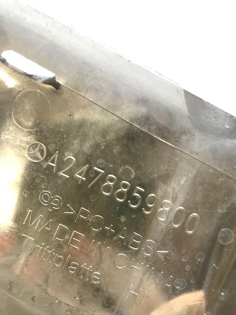 фото №11, Mercedes glb x247 молдинг хром бампер задня a2478859800