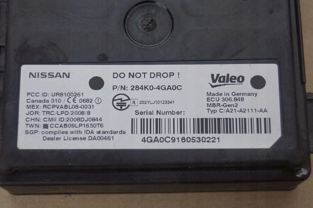 фото №9, Радар модуль задняя infiniti q60 284k0-4ga0c