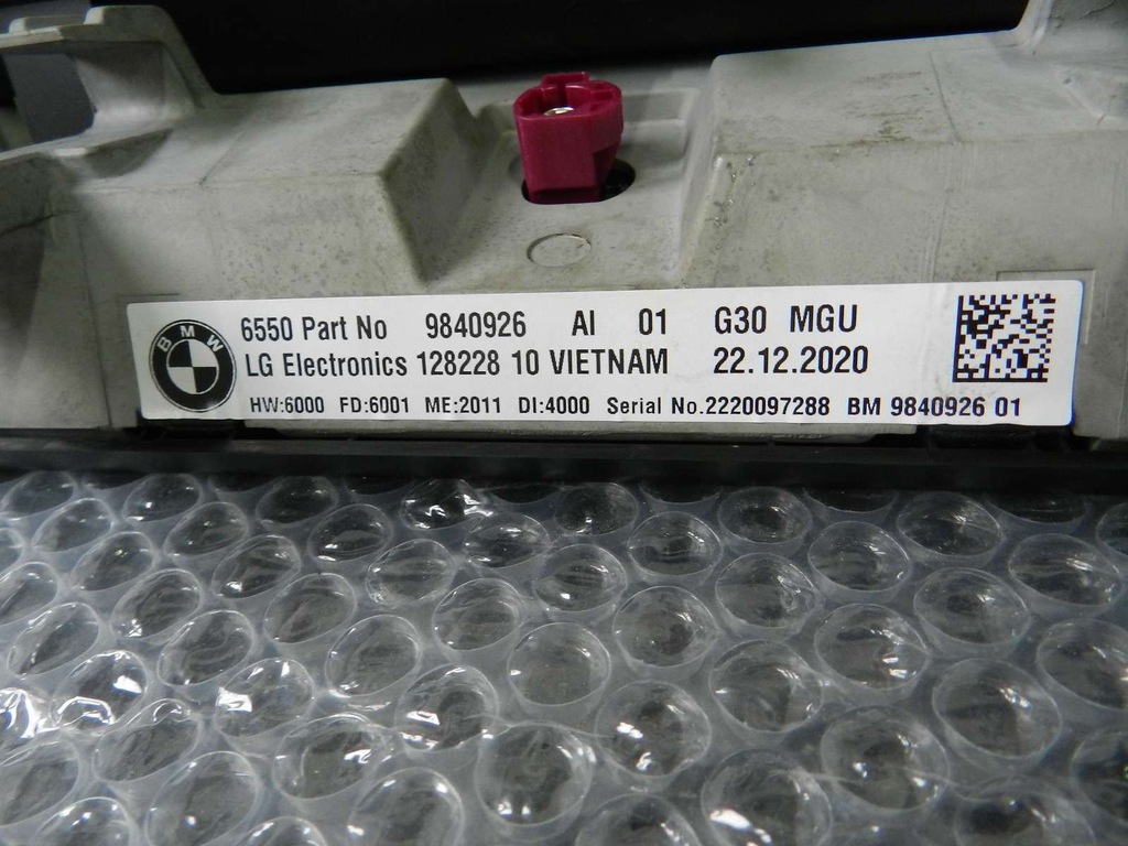 фото №5, Bmw 5 g30 17- монітор дисплей navi 9840926