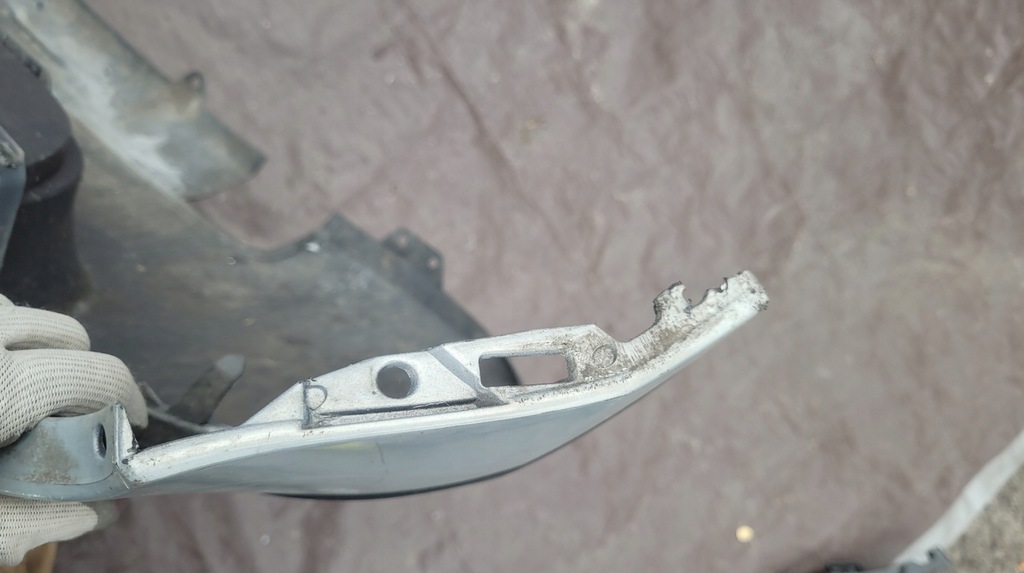 фото №8, Бампер задняя задний renault modus 04-08