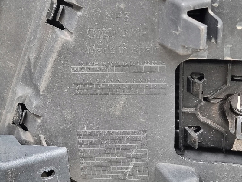 фото №13, Audi q3 8u0 lift бампер решётка радиатора решётка радиатора