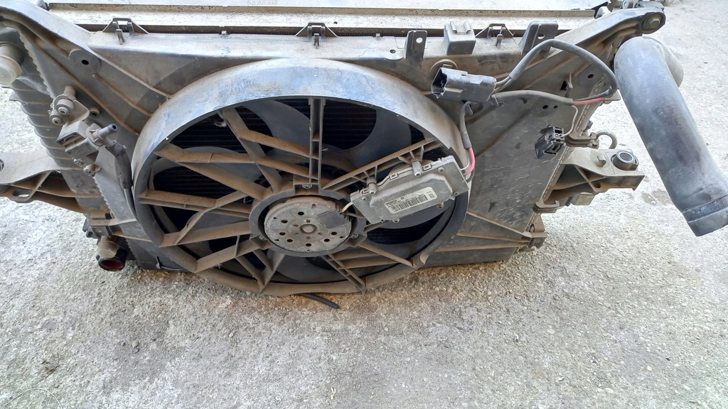 фото №5, Комплект радиатор вентилятор volvo v70 ii 2.4b