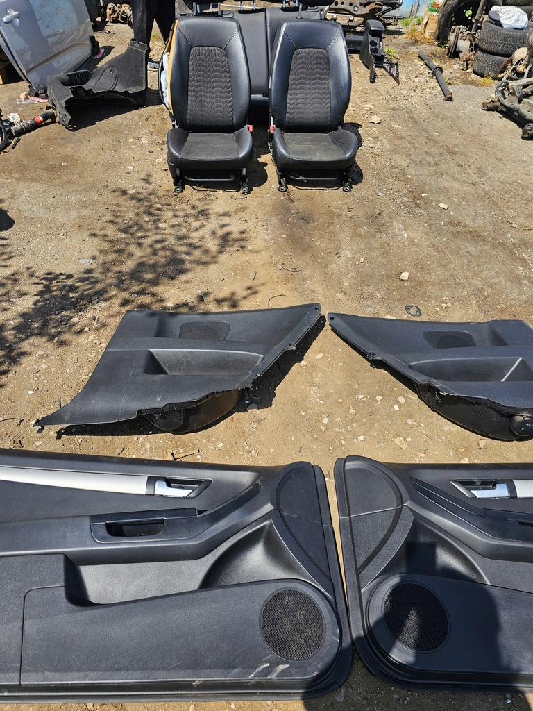 фото №11, Сидіння сидіння заднє сидіння обшивки kompmet pół шкіра kia ceed 08' eu