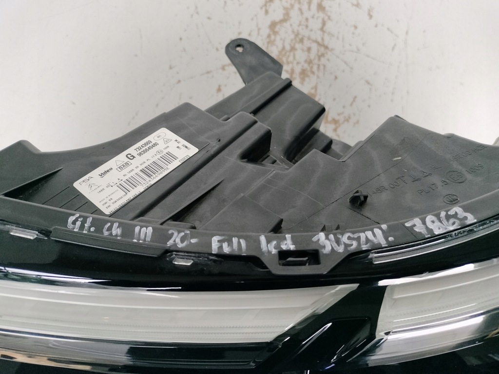 фото №8, Лампа левая фара citroen c4 iii 20- full led