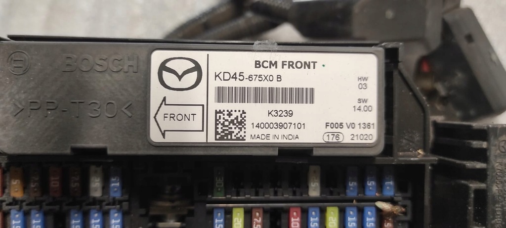 фото №5, Mazda 6 коробка предохранителей rok 2017