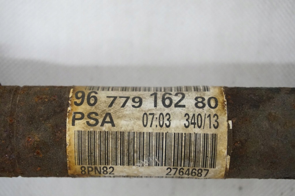 фото №2, Приводной вал левая citroen c4 picasso ii 9677916280