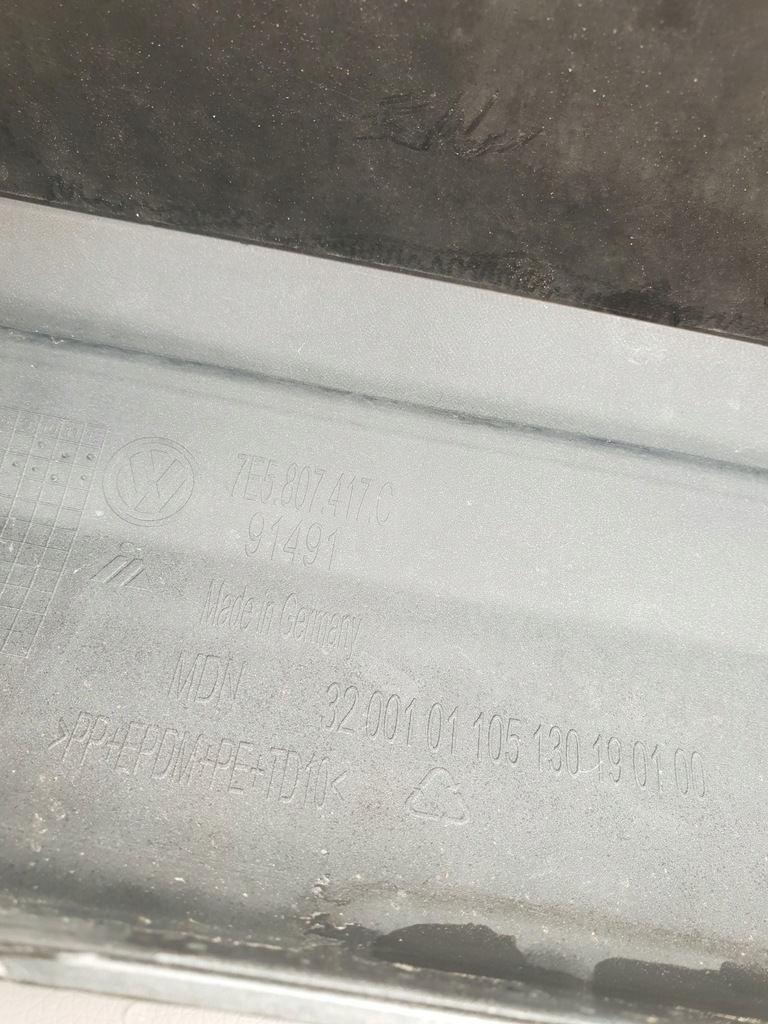 фото №14, Vw transporter t6 7e multivan 15- бампер задня задній pdc 7e5807417c