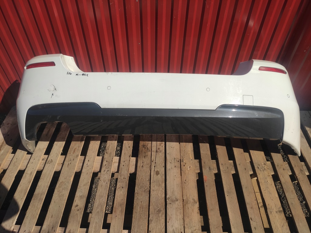 фото №8, Bmw 5 f10 m-pakiet набір бампер перед задня пороги підкрилок a300 alpinweiss