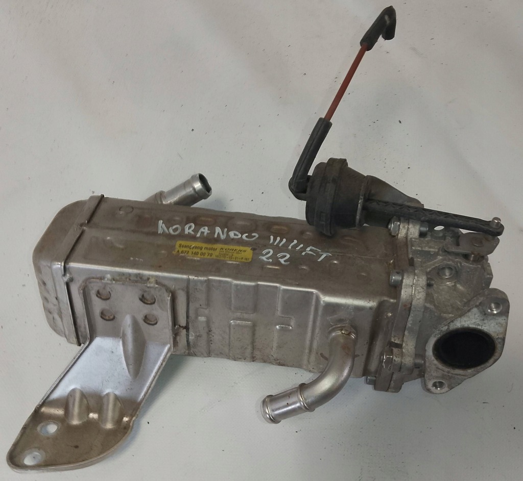 фото №1, Радіатор вихлопних газів egr ssangyong korando iii lift a6721400070
