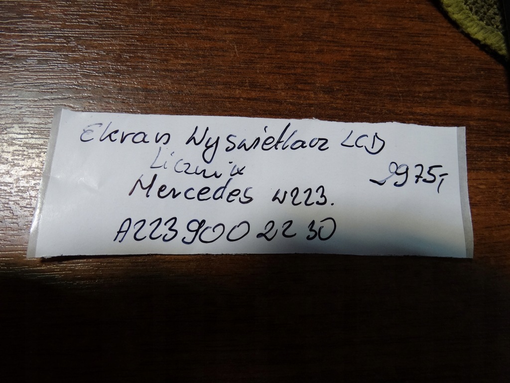 фото №7, Idealny счетчик приборы lcd mercedes w223 1