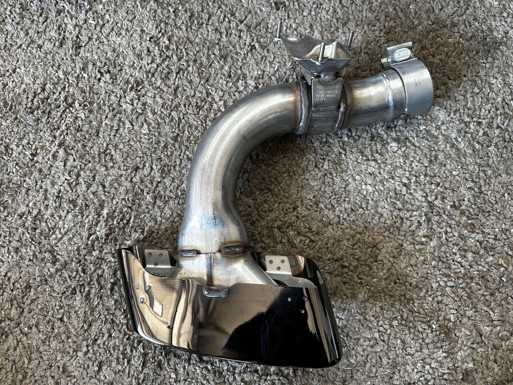 фото №7, Наконечник вихлоп комплект audi q8 4m8253681at, 4m8253682an