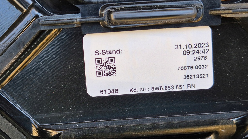 фото №15, Решітка радіатора радіатора решітка радіатора audi s5 a5 f5 8w6 lift 19- mat + хром oryg. nowa