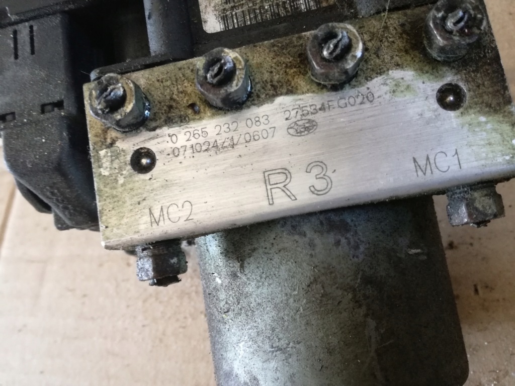 фото №4, Subaru impreza iii gh 07- 2012 rok насос abs