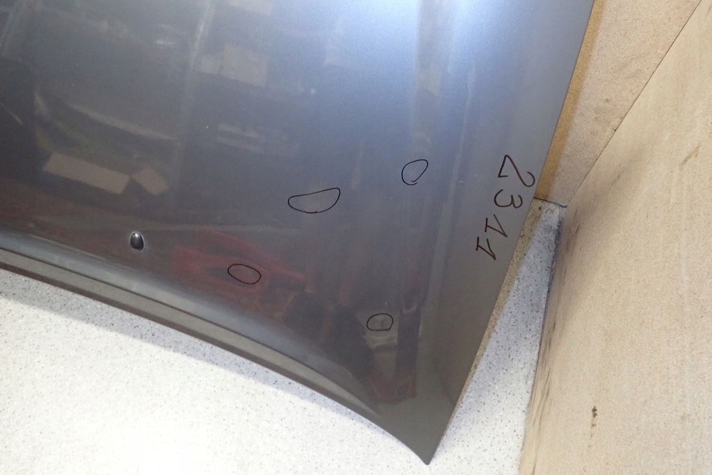 фото №13, Nissan almera tino 00-06 капот крышка двигателя ky5